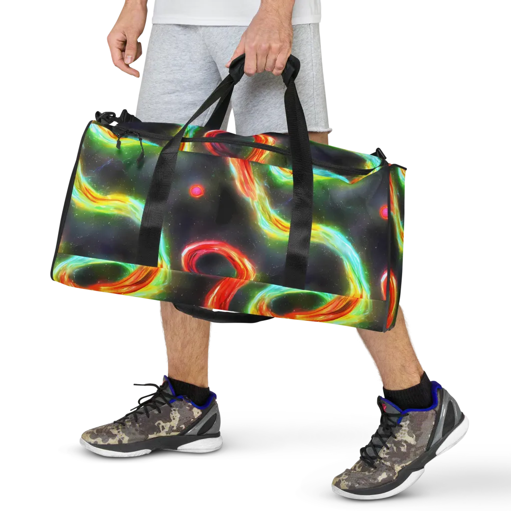 Sherwood Swirl on Duffle Bag — Front
