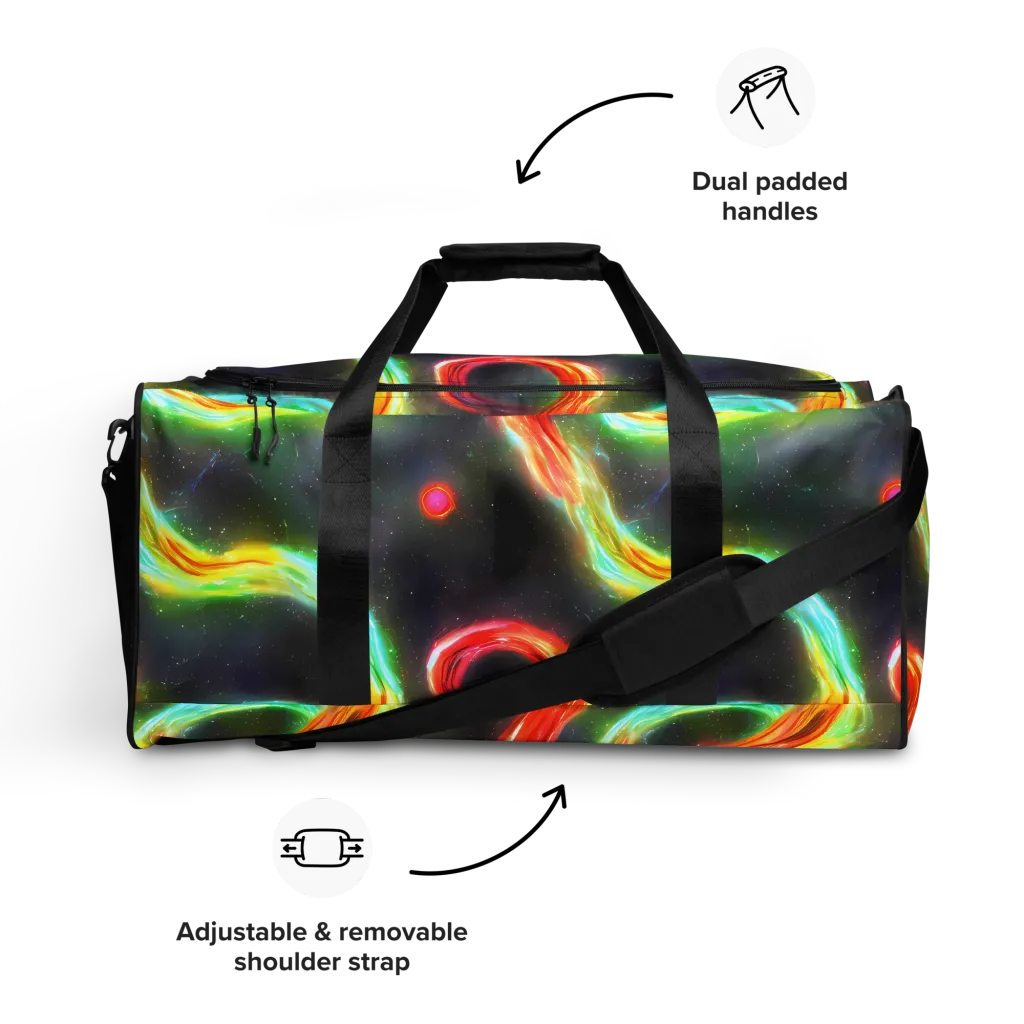 Sherwood Swirl on Duffle Bag — Front