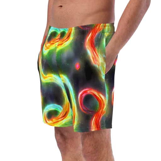 Sherwood Swirl on a Swim Trunks