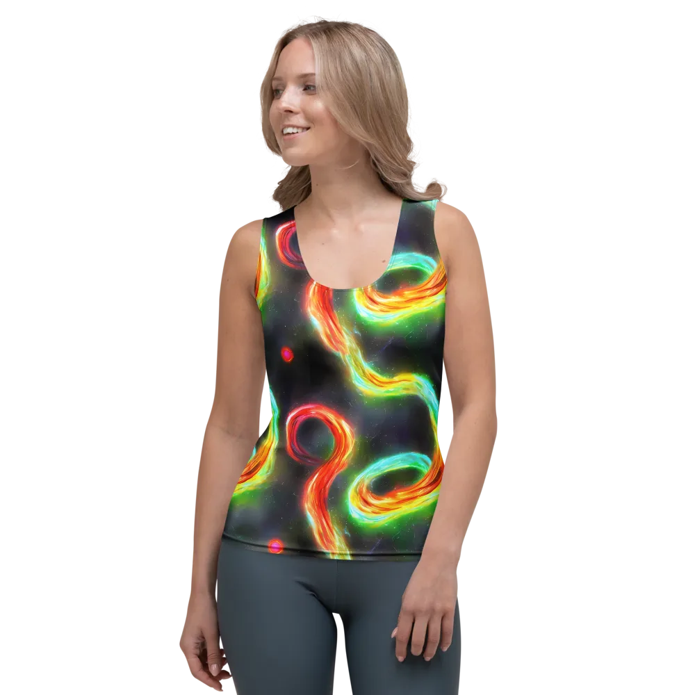Sherwood Swirl on Women's Tank Top — Front