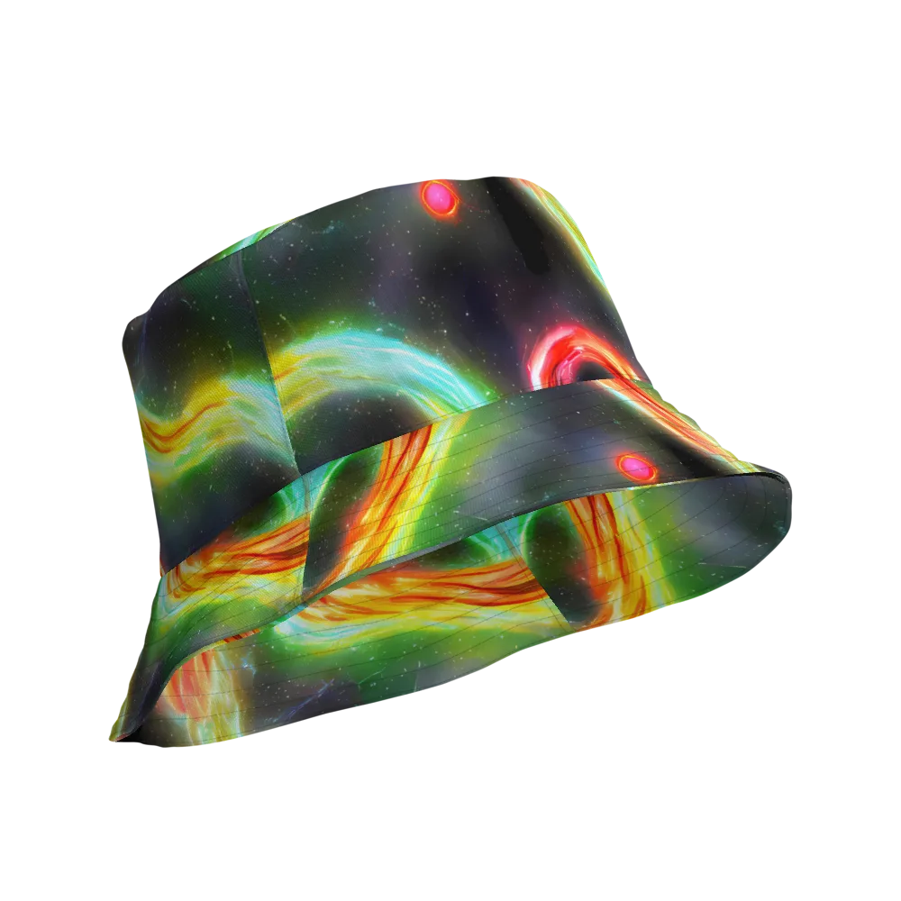 Sherwood Swirl on Reversible Bucket Hat — Product details Outside