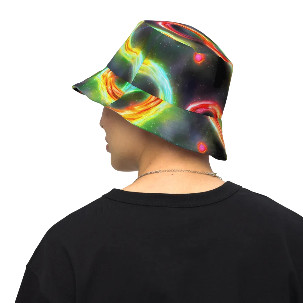Sherwood Swirl on Reversible Bucket Hat — Back Inside