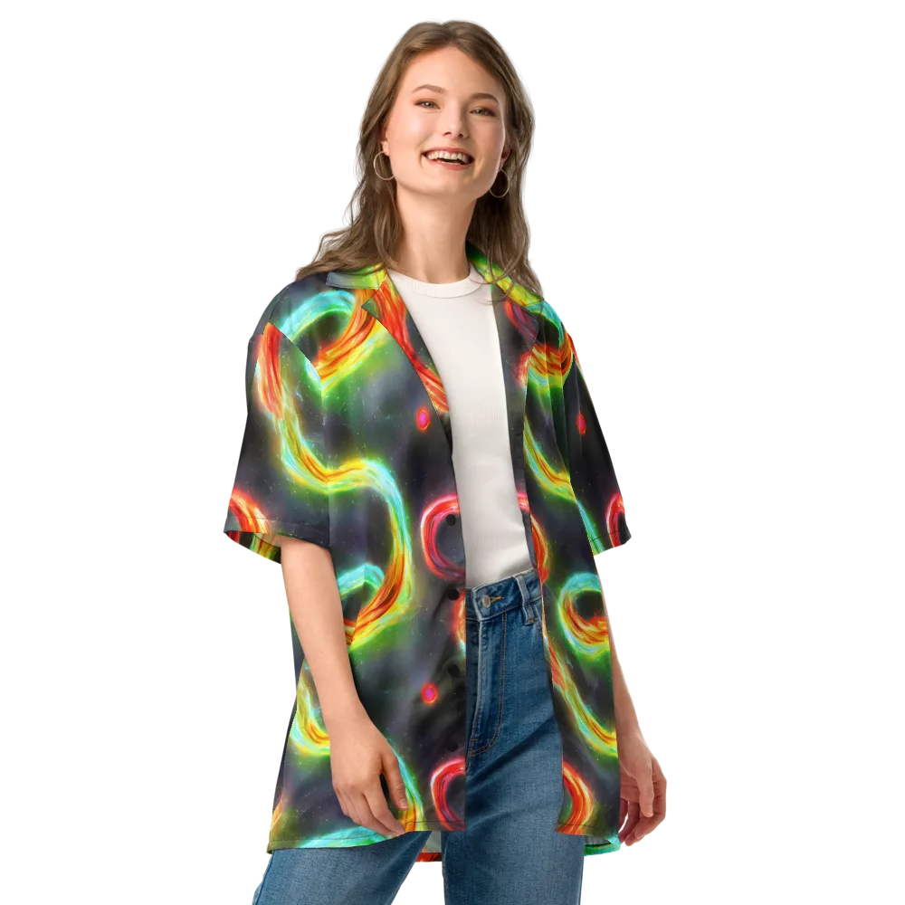 Sherwood Swirl on Button Shirt — Front