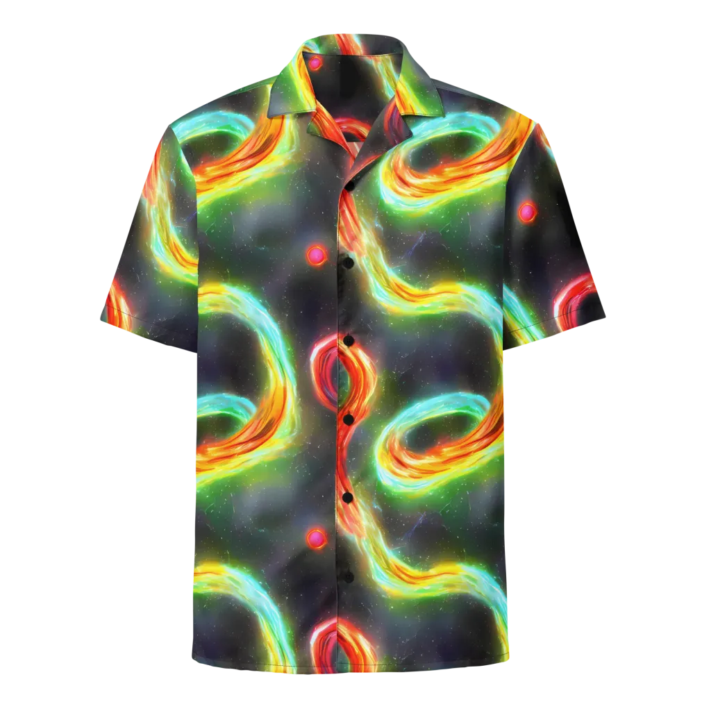 Sherwood Swirl on Button Shirt — Front
