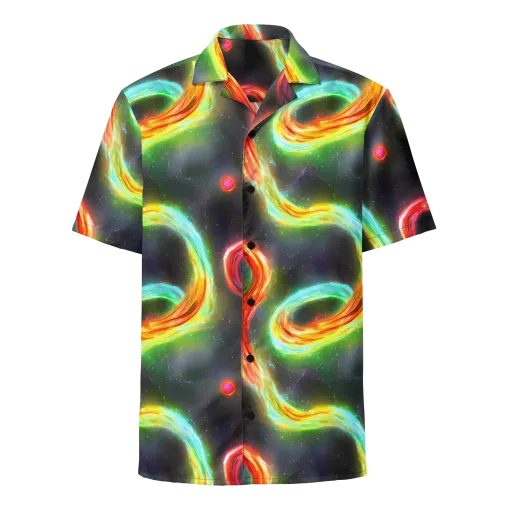 Sherwood Swirl on a Button Shirt