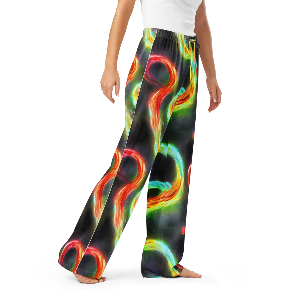 Sherwood Swirl on Women's Pajama Pants — Right Front