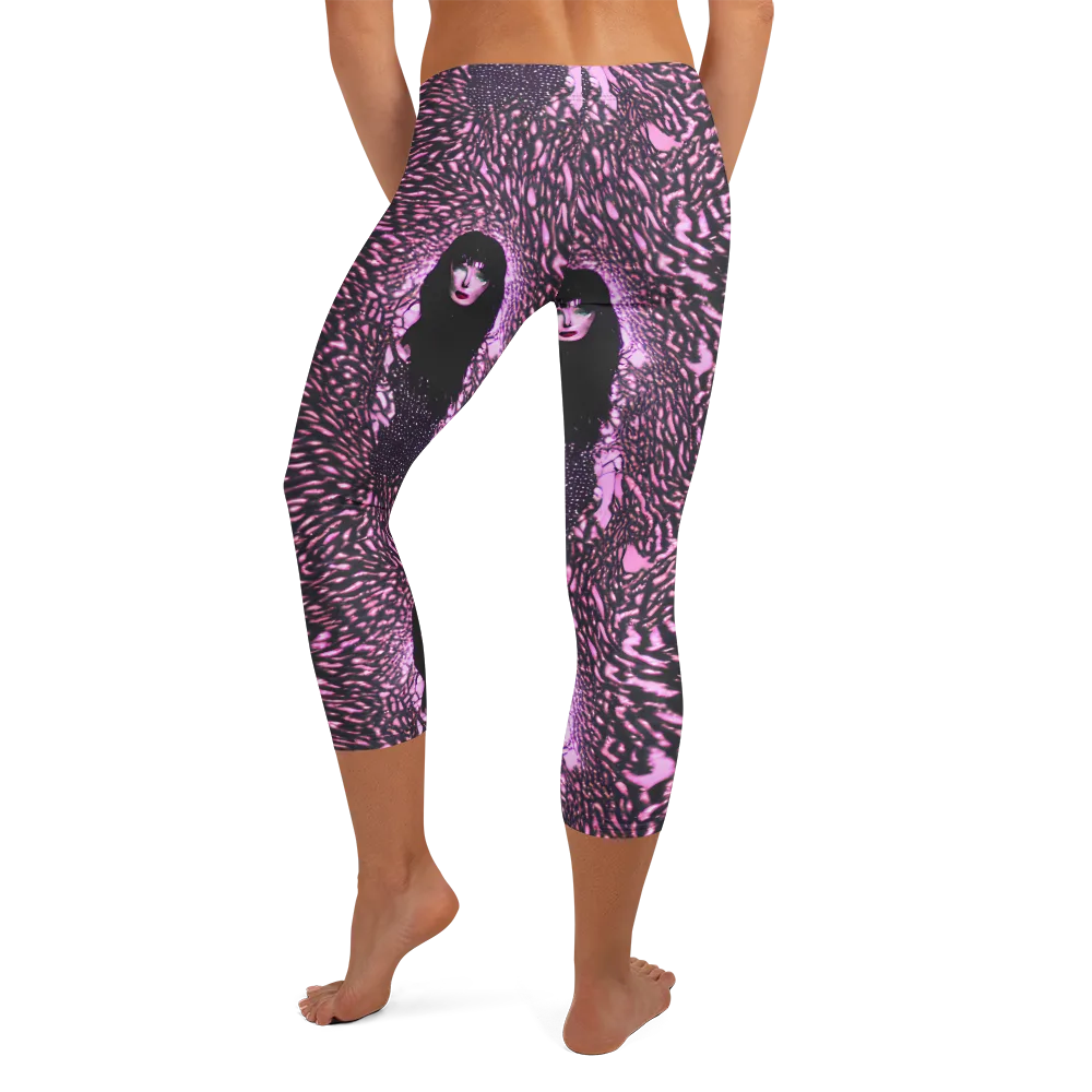 Meryl's Mystery on Capri Leggings — Back