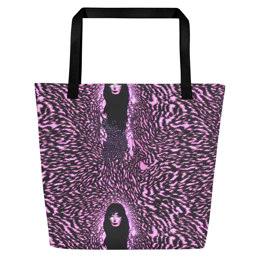 Meryl's Mystery on Large Tote Bag W/ Pocket — Front