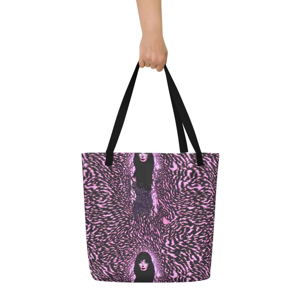 Meryl's Mystery on Large Tote Bag W/ Pocket — Front