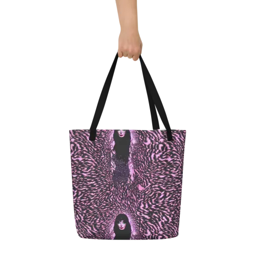 Meryl's Mystery on a Large Tote Bag W/ Pocket