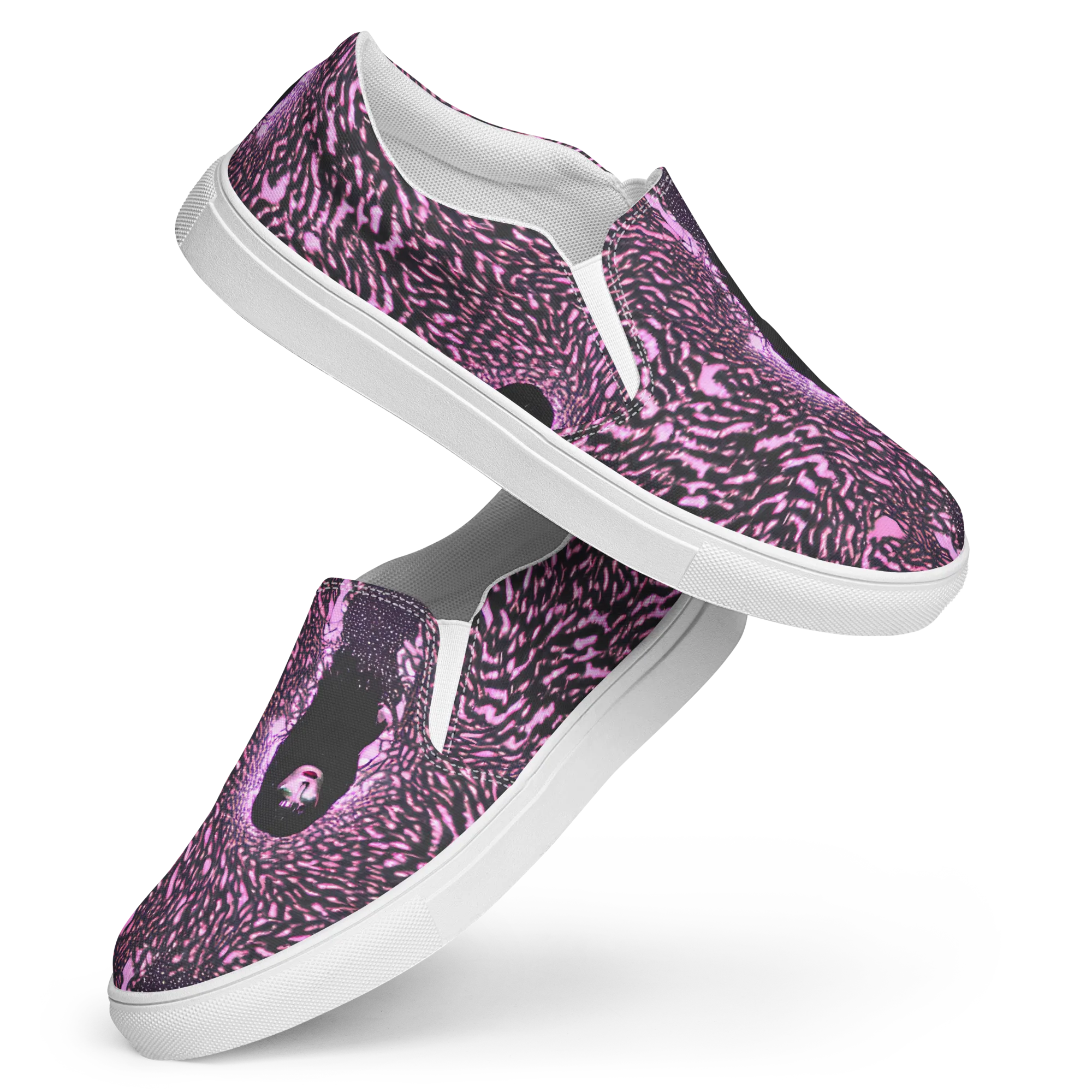 Meryl's Mystery on Women's Slip-On Canvas Shoes — Front