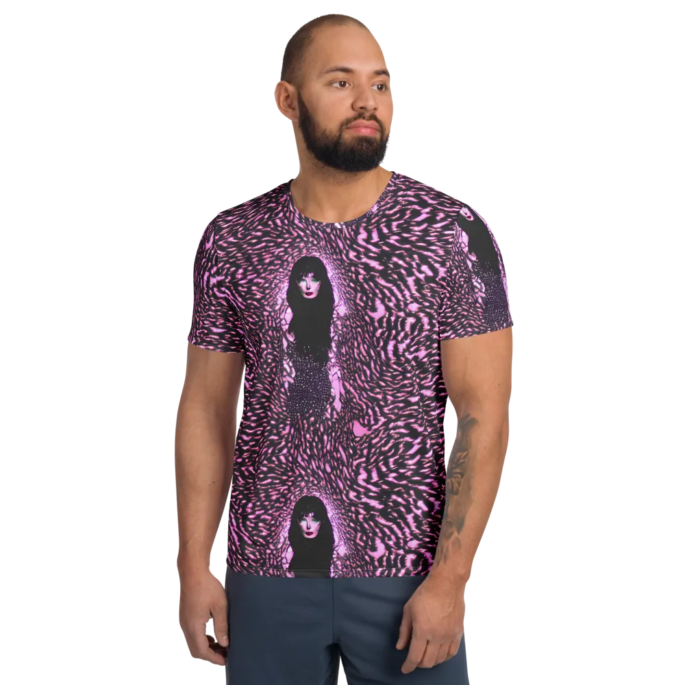 Meryl's Mystery on Men's Athletic T-Shirt — Front