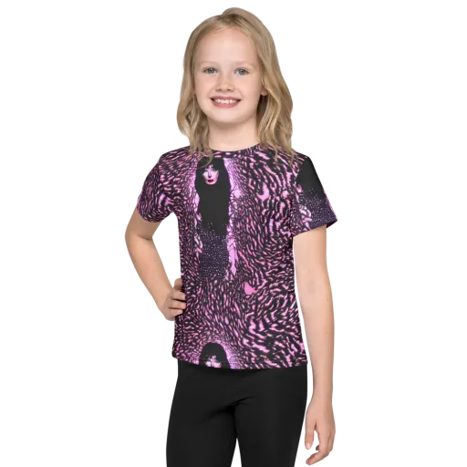 Meryl's Mystery on a Kids Crew Neck T-Shirt