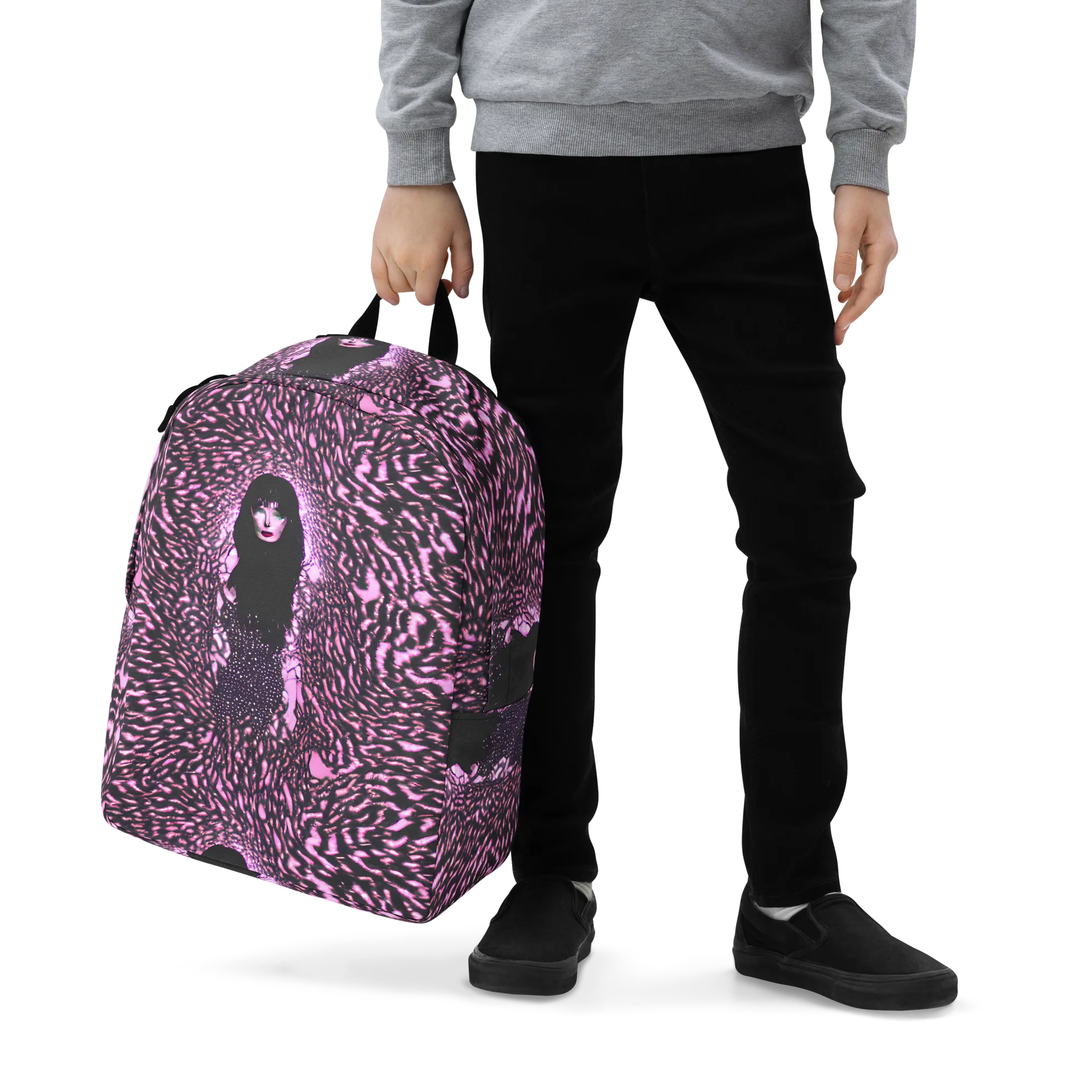 Meryl's Mystery on Minimalist Backpack — Zoomed-in