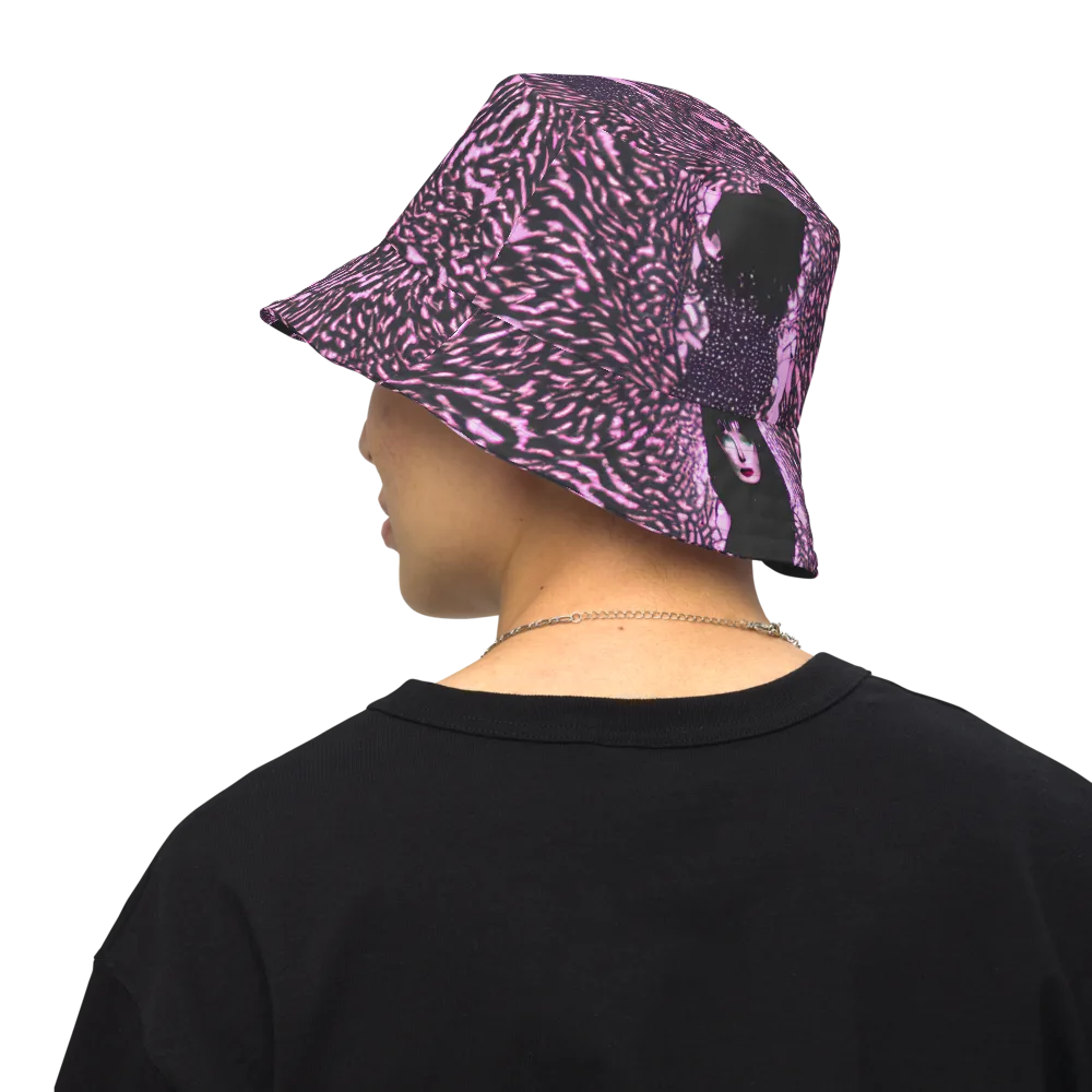 Meryl's Mystery on Reversible Bucket Hat — Back Inside