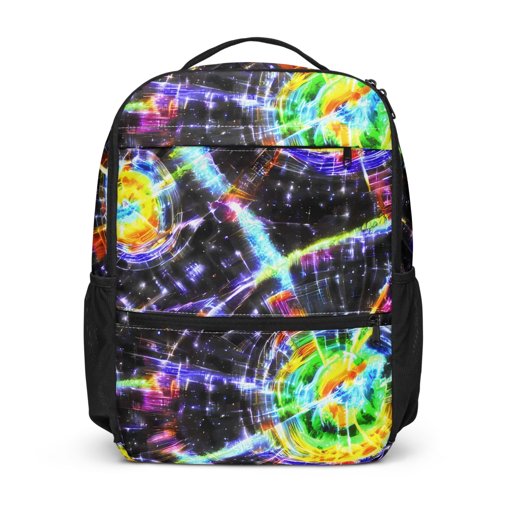 Hirschl's Vortex on Utility Backpack — Front