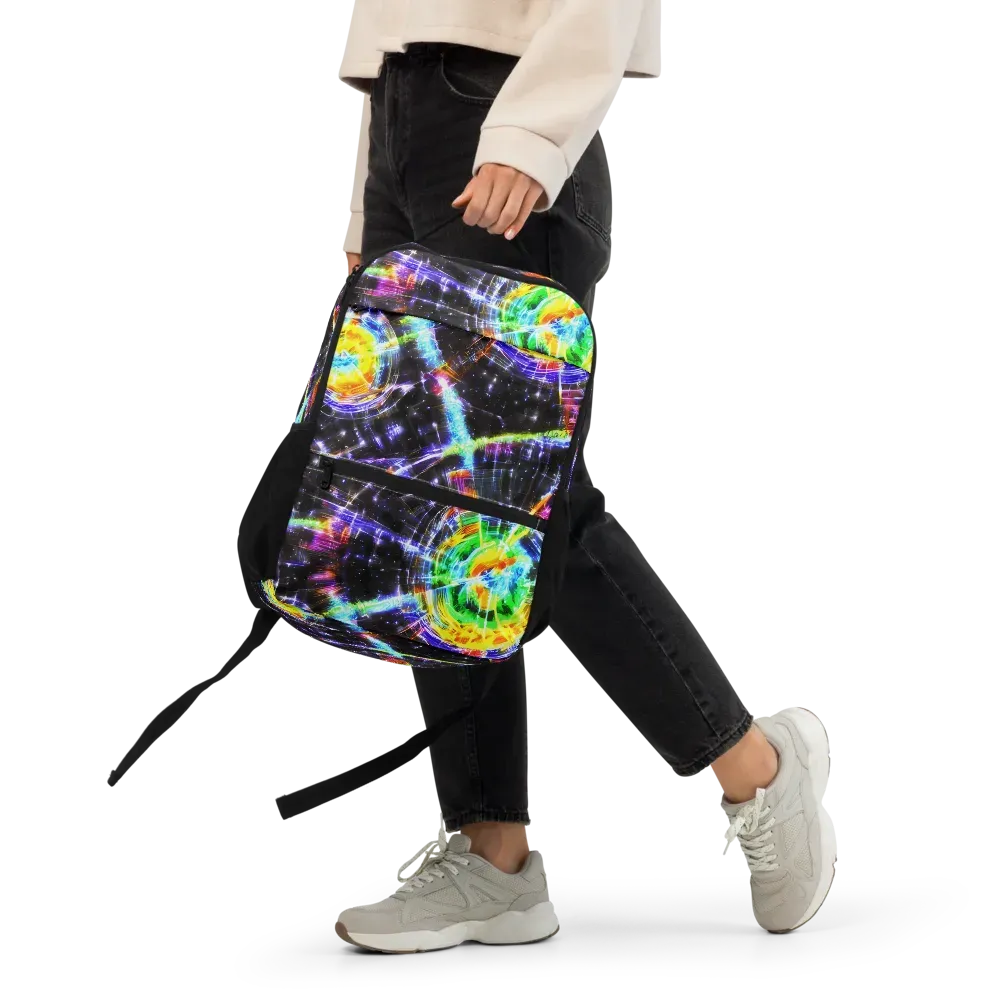 Hirschl's Vortex on Utility Backpack — Front