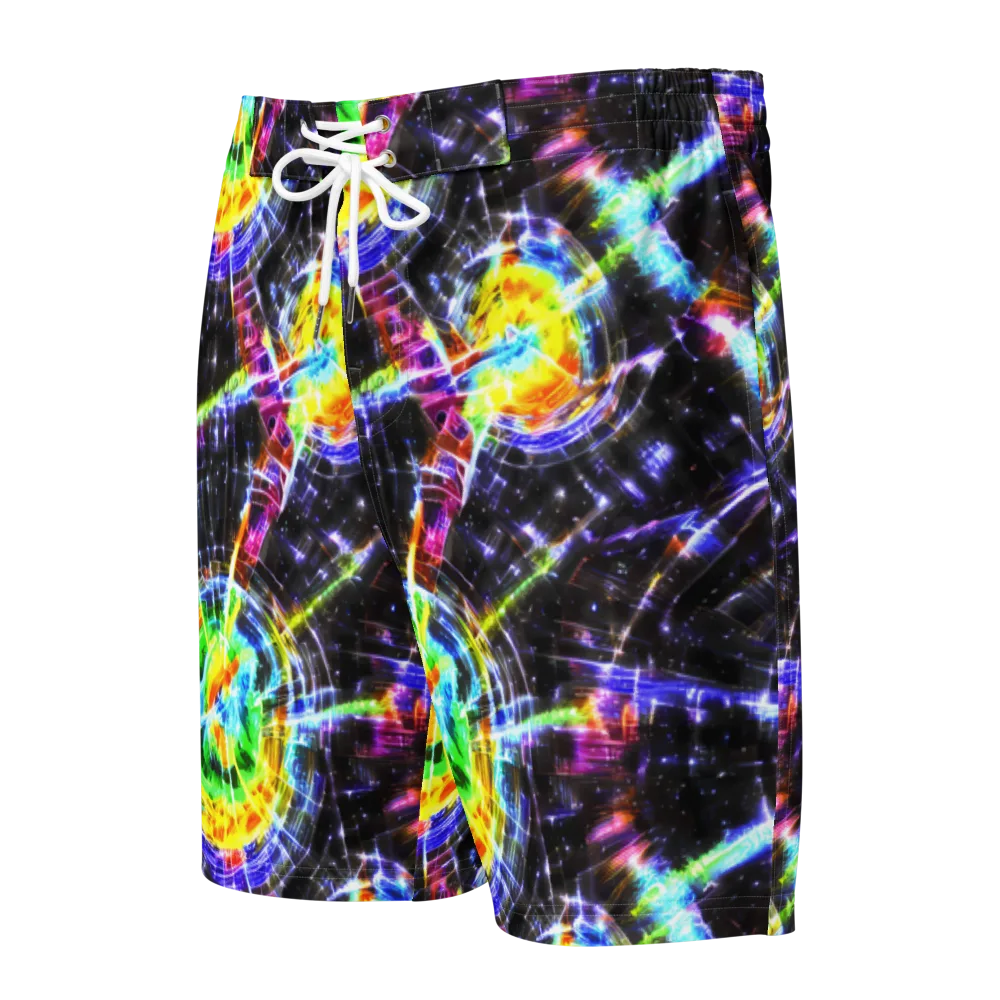 Hirschl's Vortex on Men's Board Shorts — Front