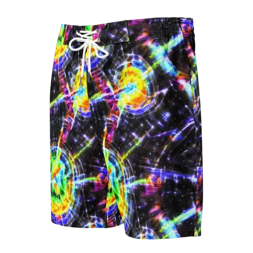 Hirschl's Vortex on a Men's Board Shorts