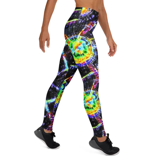 Hirschl's Vortex on a Yoga Leggings
