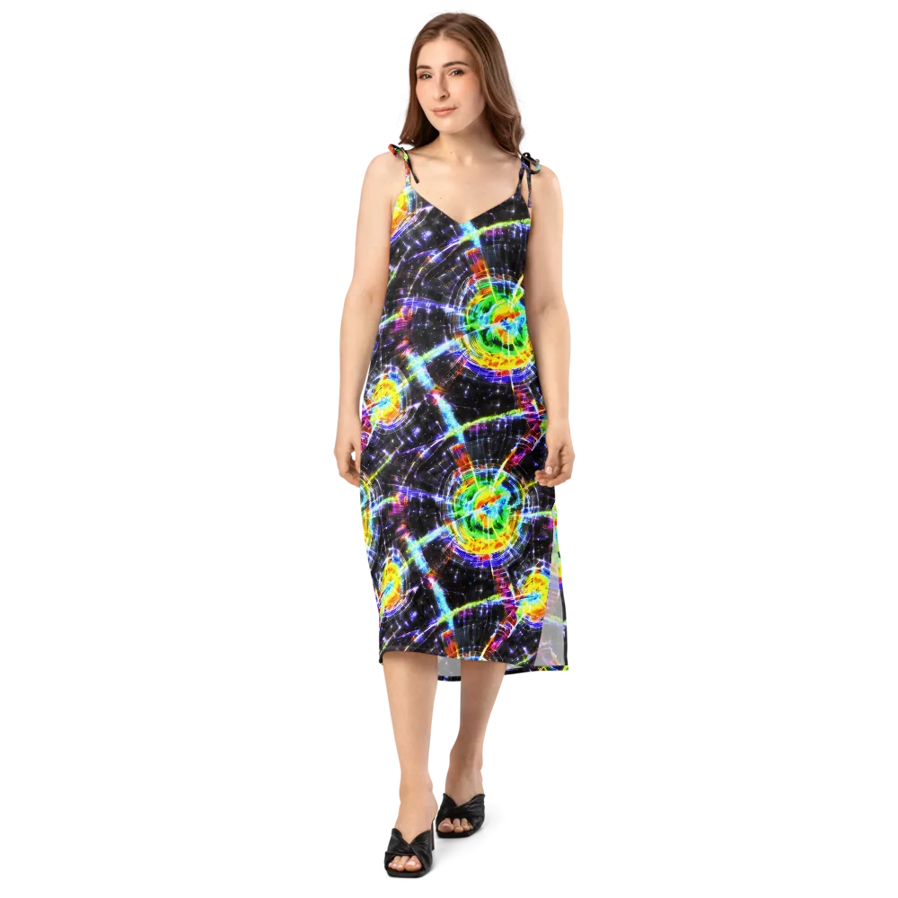 Hirschl's Vortex on Slip Dress — Front