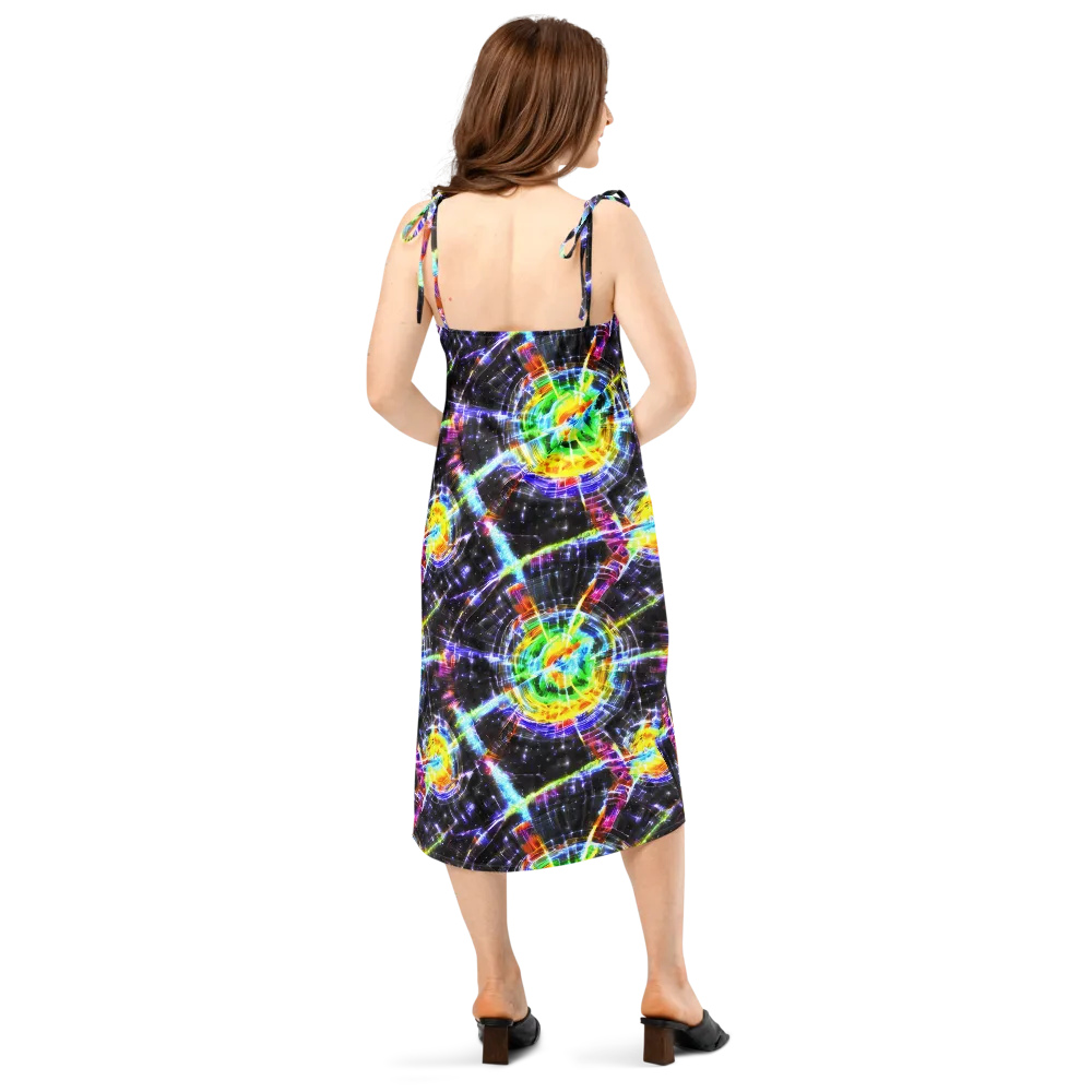 Hirschl's Vortex on Slip Dress — Back