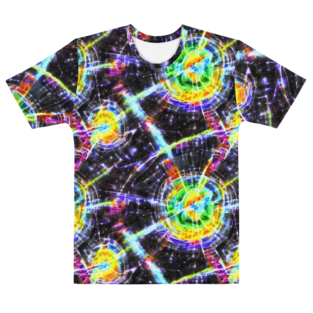 Hirschl's Vortex on Men's Cotton Crew Neck T-Shirt — Front