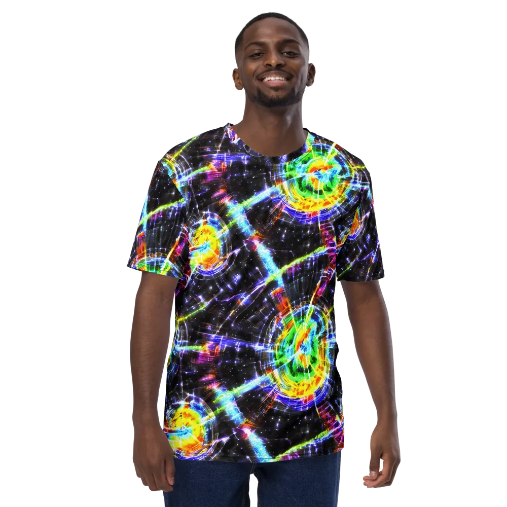 Hirschl's Vortex on Men's Crew Neck T-Shirt — Front