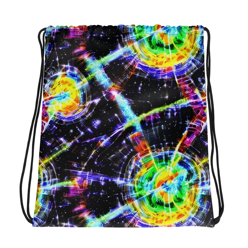 Hirschl's Vortex on Drawstring Bag — Photo