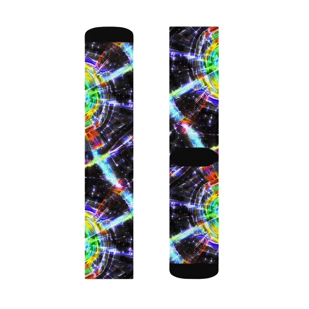 Hirschl's Vortex on Socks — Right Sock