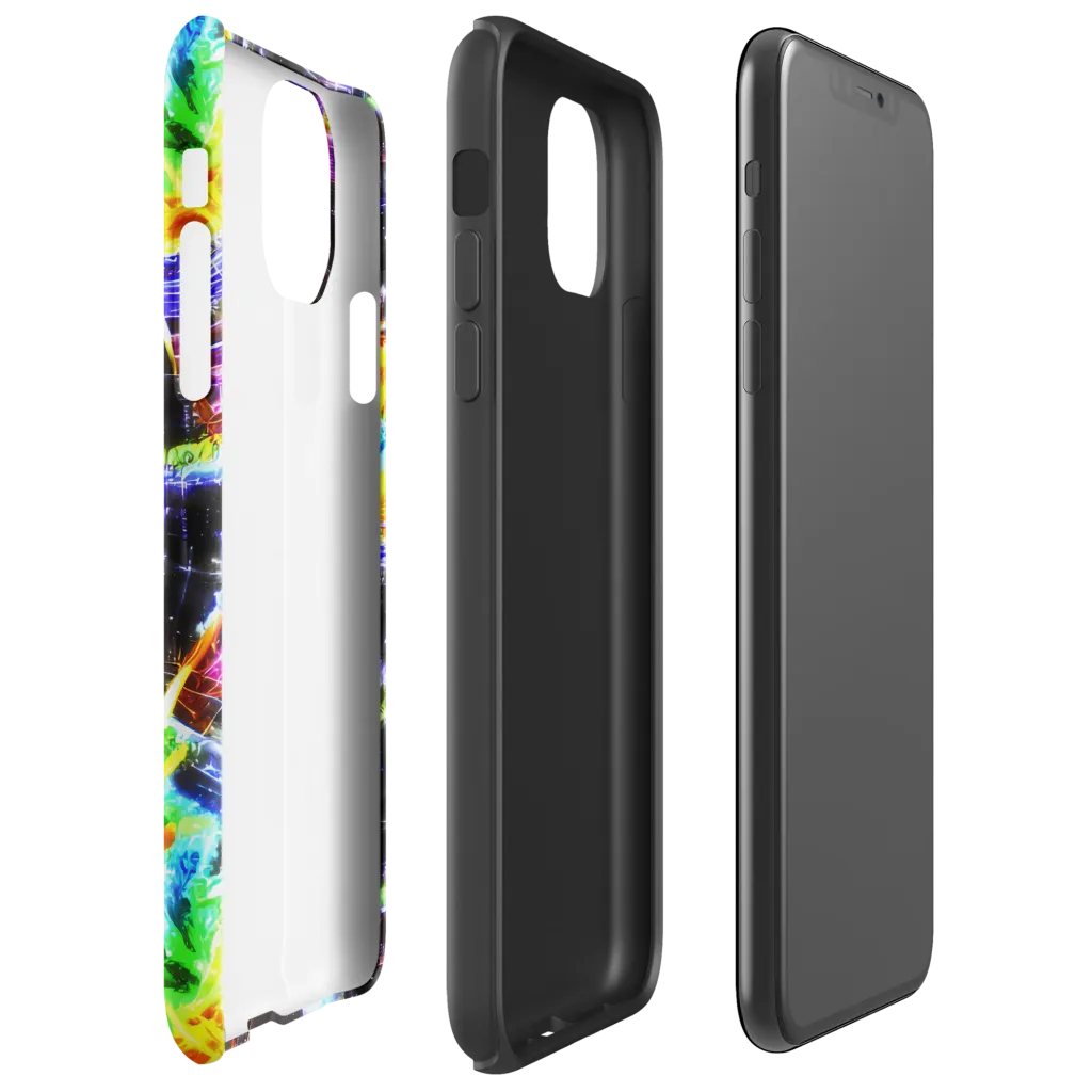 Hirschl's Vortex on Tough Case for iPhone® — Right