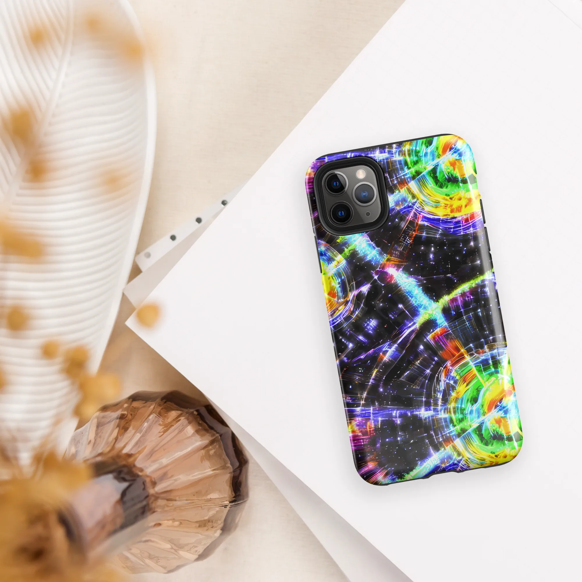 Hirschl's Vortex on Tough Case for iPhone® — Front