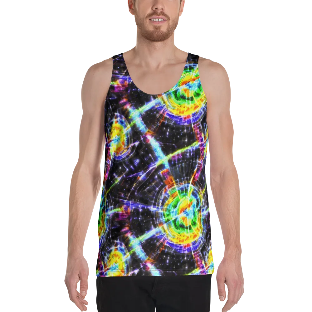 Hirschl's Vortex on Men's Tank Top — Front