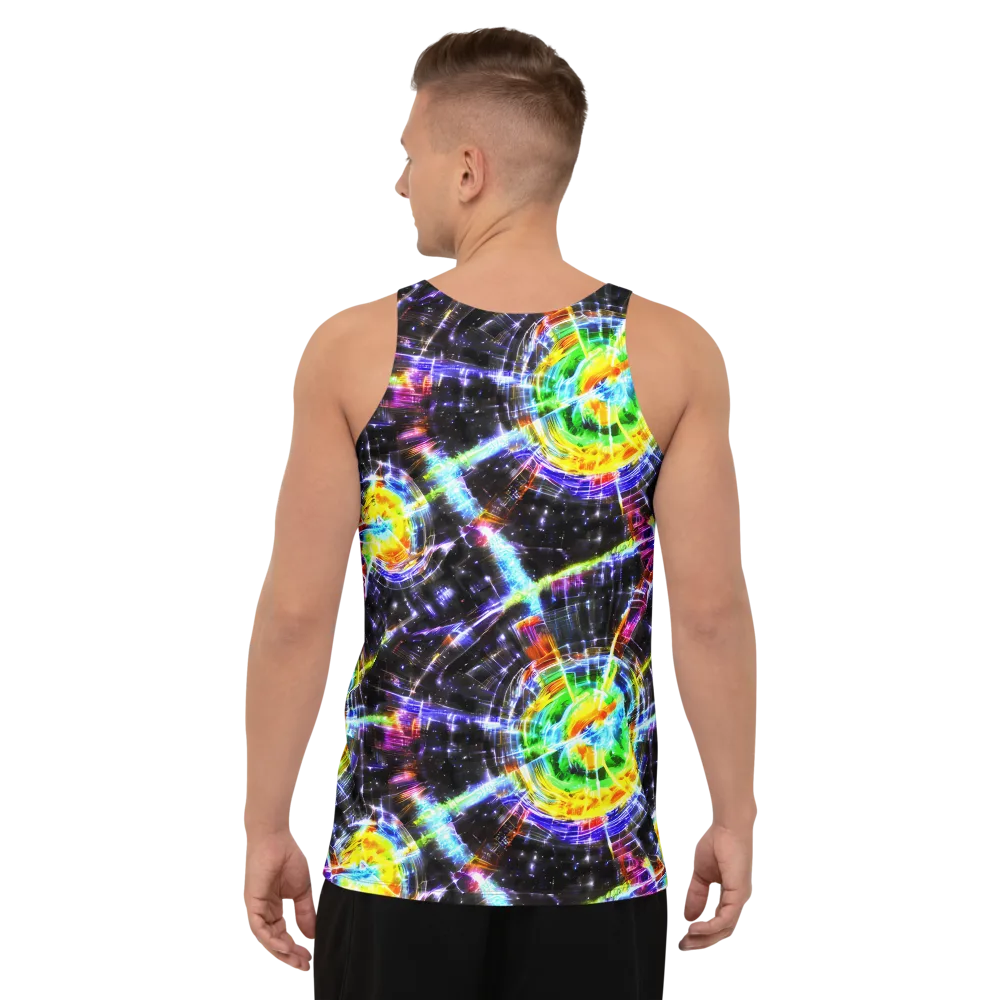 Hirschl's Vortex on Men's Tank Top — Back