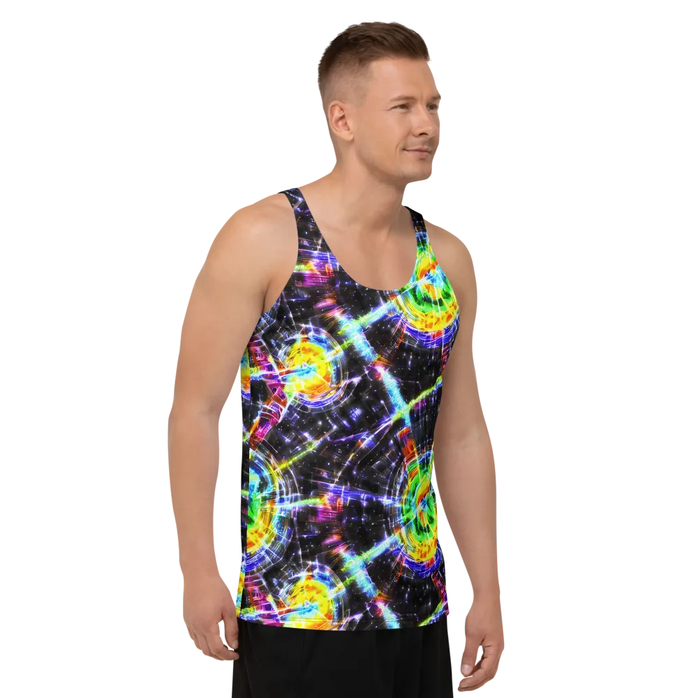 Hirschl's Vortex on Men's Tank Top — Right Front
