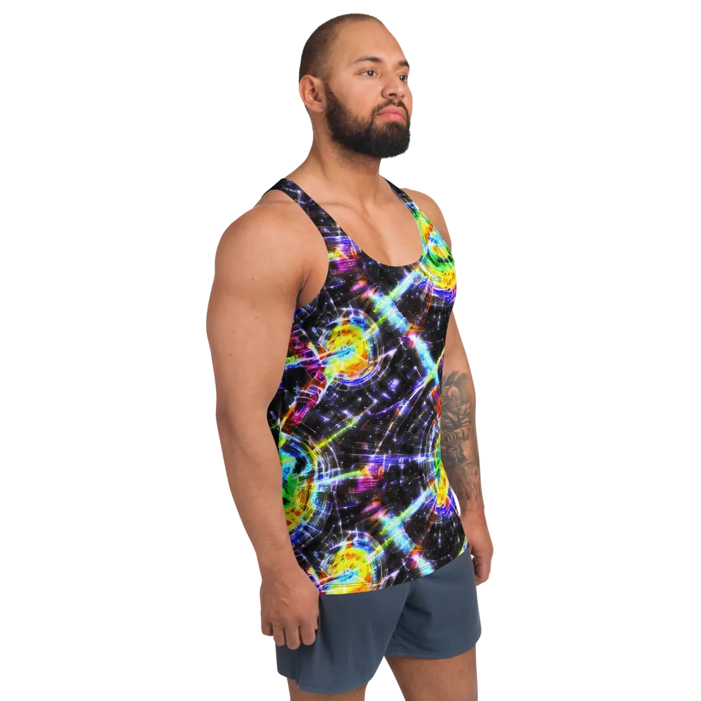 Hirschl's Vortex on Men's Tank Top — Right Front