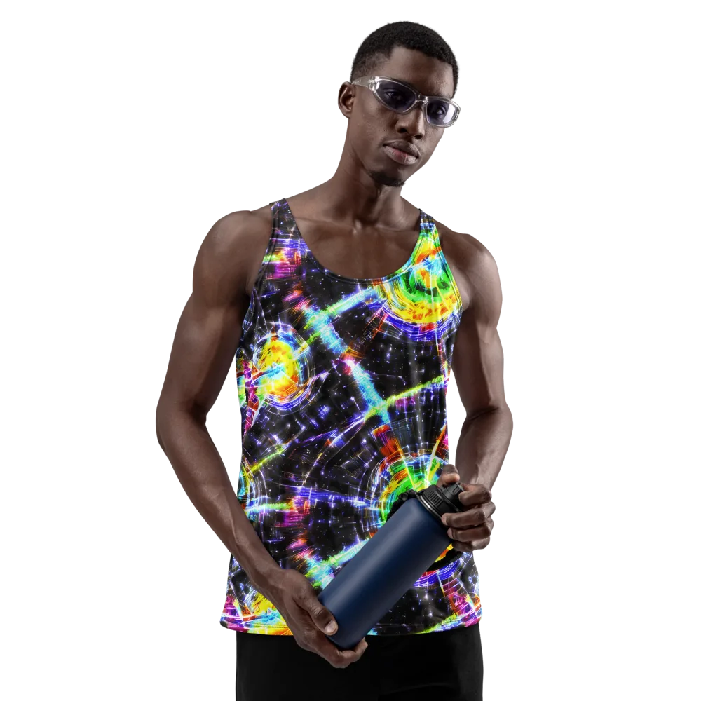 Hirschl's Vortex on Men's Tank Top — Front