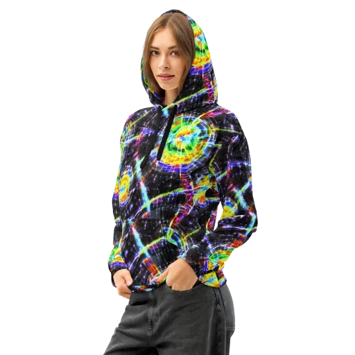 Hirschl's Vortex on a Cotton Hoodie