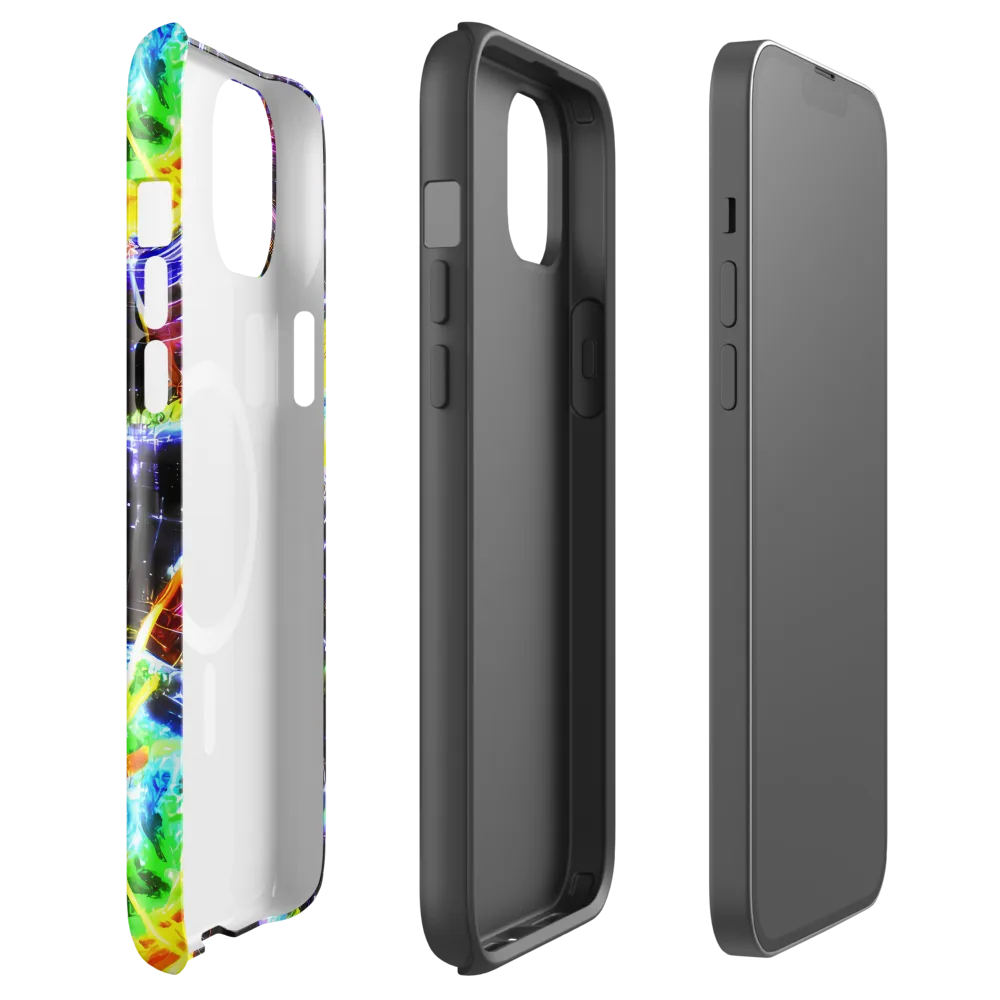 Hirschl's Vortex on MagSafe Tough Case for iPhone® — Front