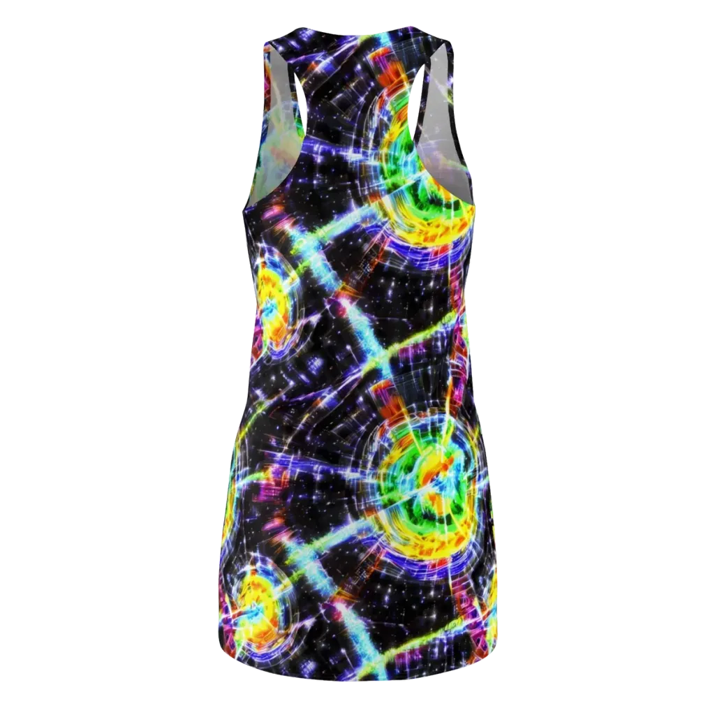 Hirschl's Vortex on Racerback Dress — Back