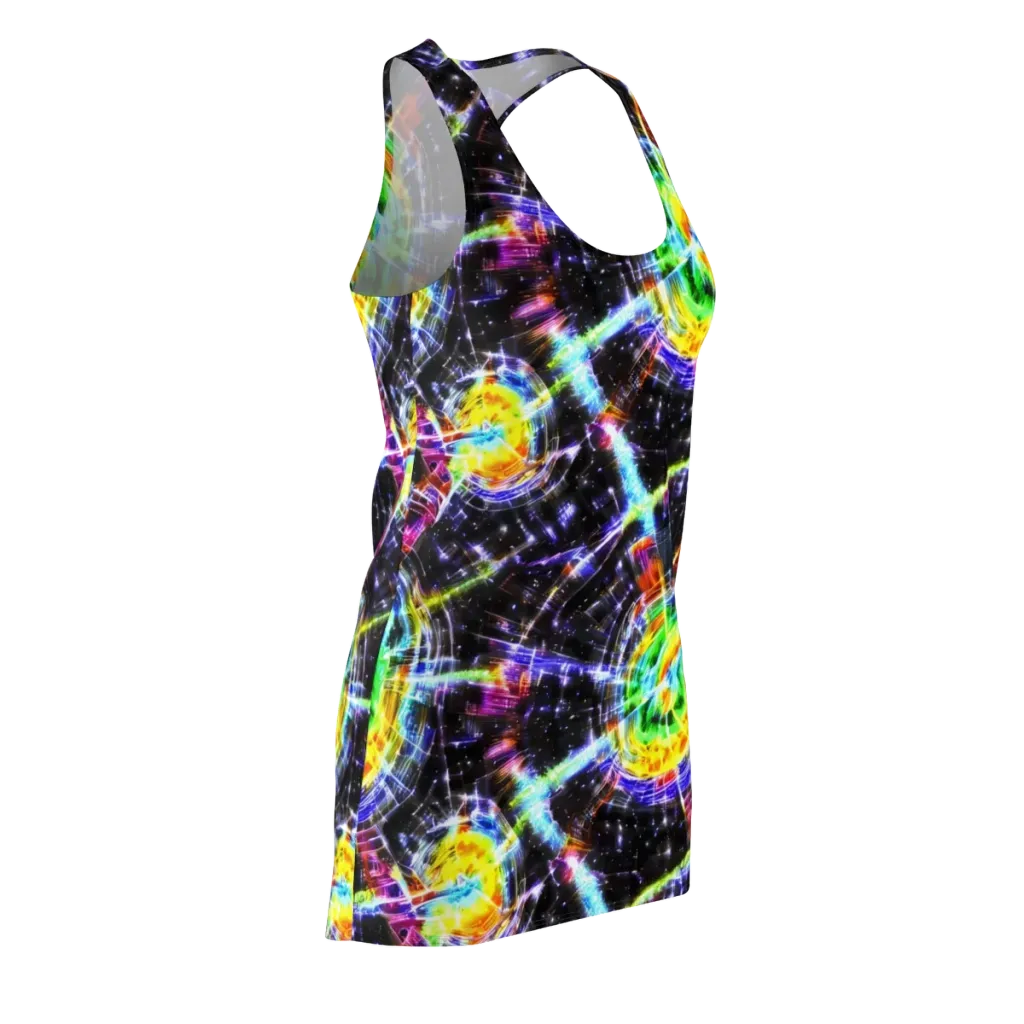 Hirschl's Vortex on Racerback Dress — Front Side
