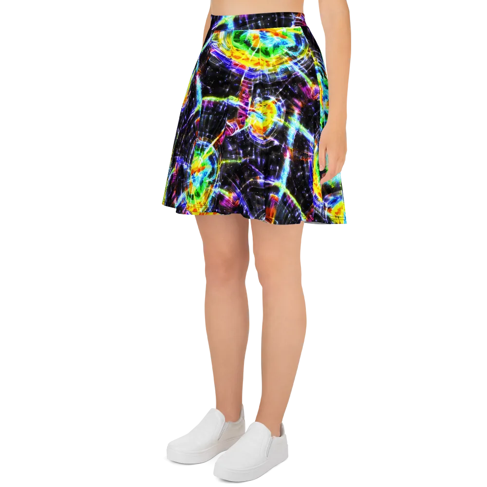 Hirschl's Vortex on Skater Skirt — Left