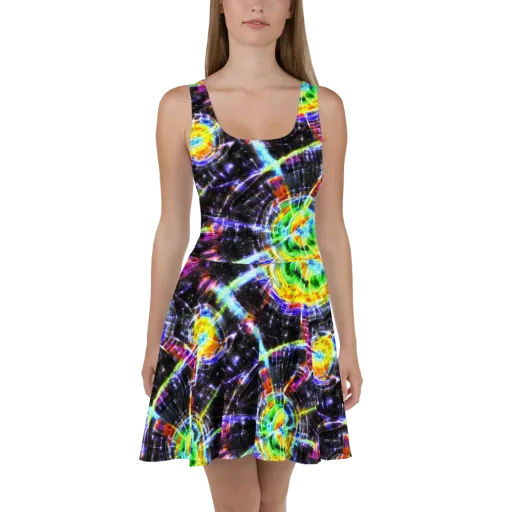 Hirschl's Vortex on a Skater Dress