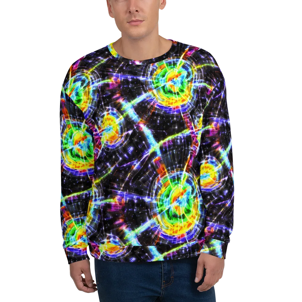 Hirschl's Vortex on Sweatshirt — Front