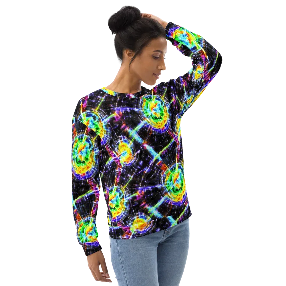 Hirschl's Vortex on Sweatshirt — Right Front