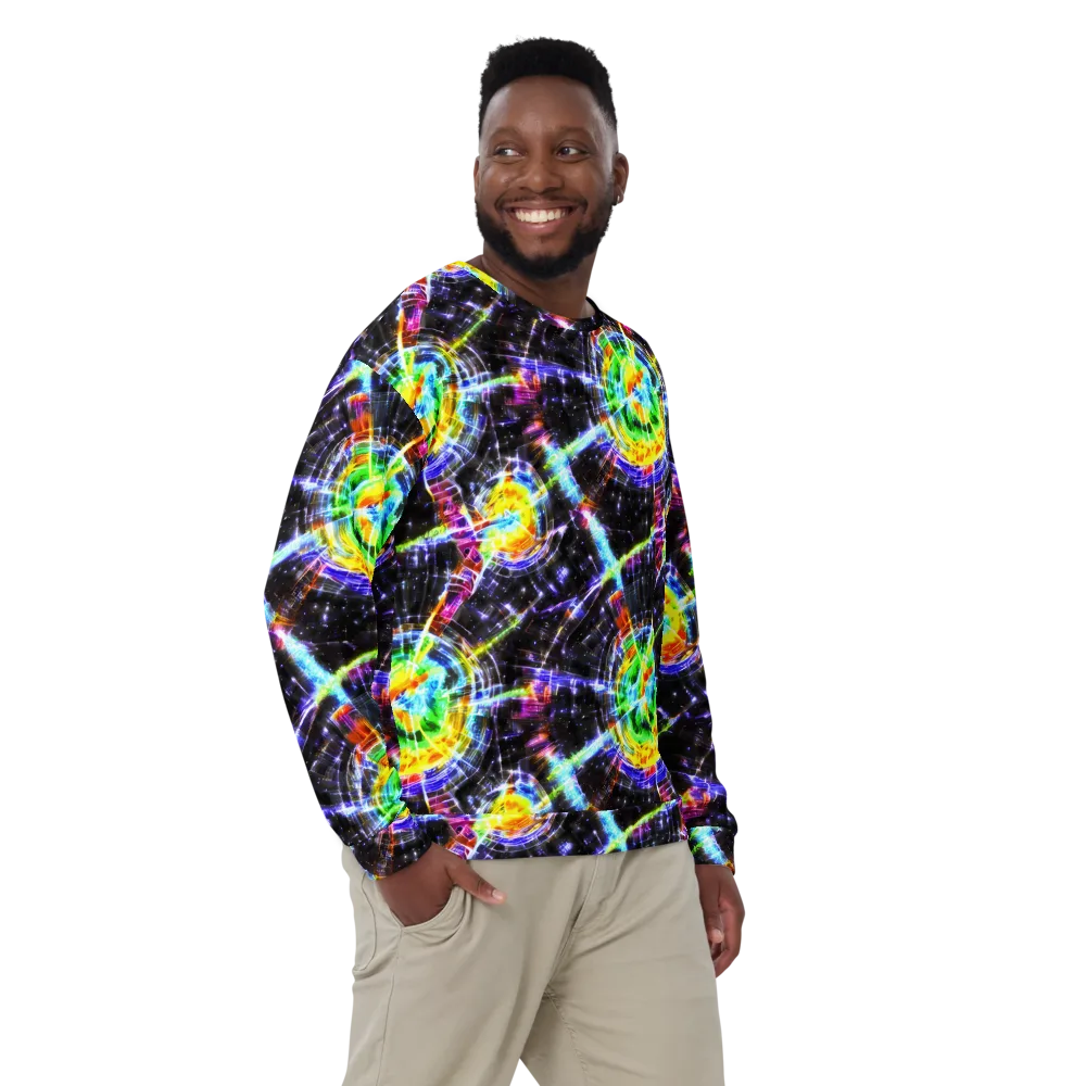 Hirschl's Vortex on Sweatshirt — Front