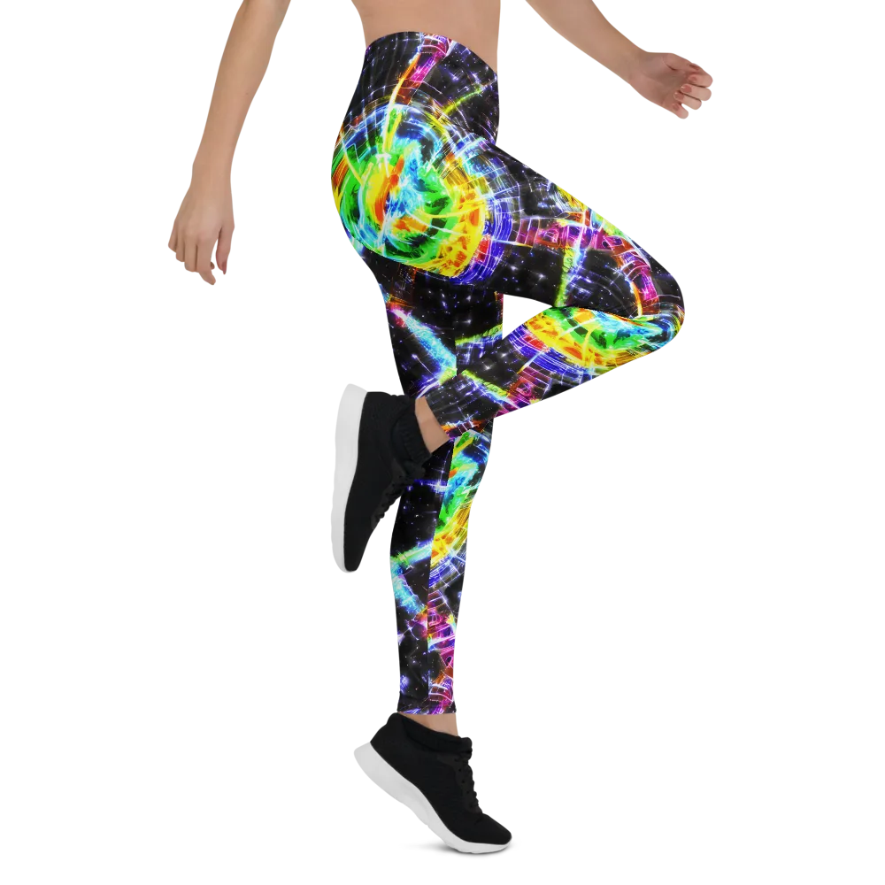 Hirschl's Vortex on Leggings — Right