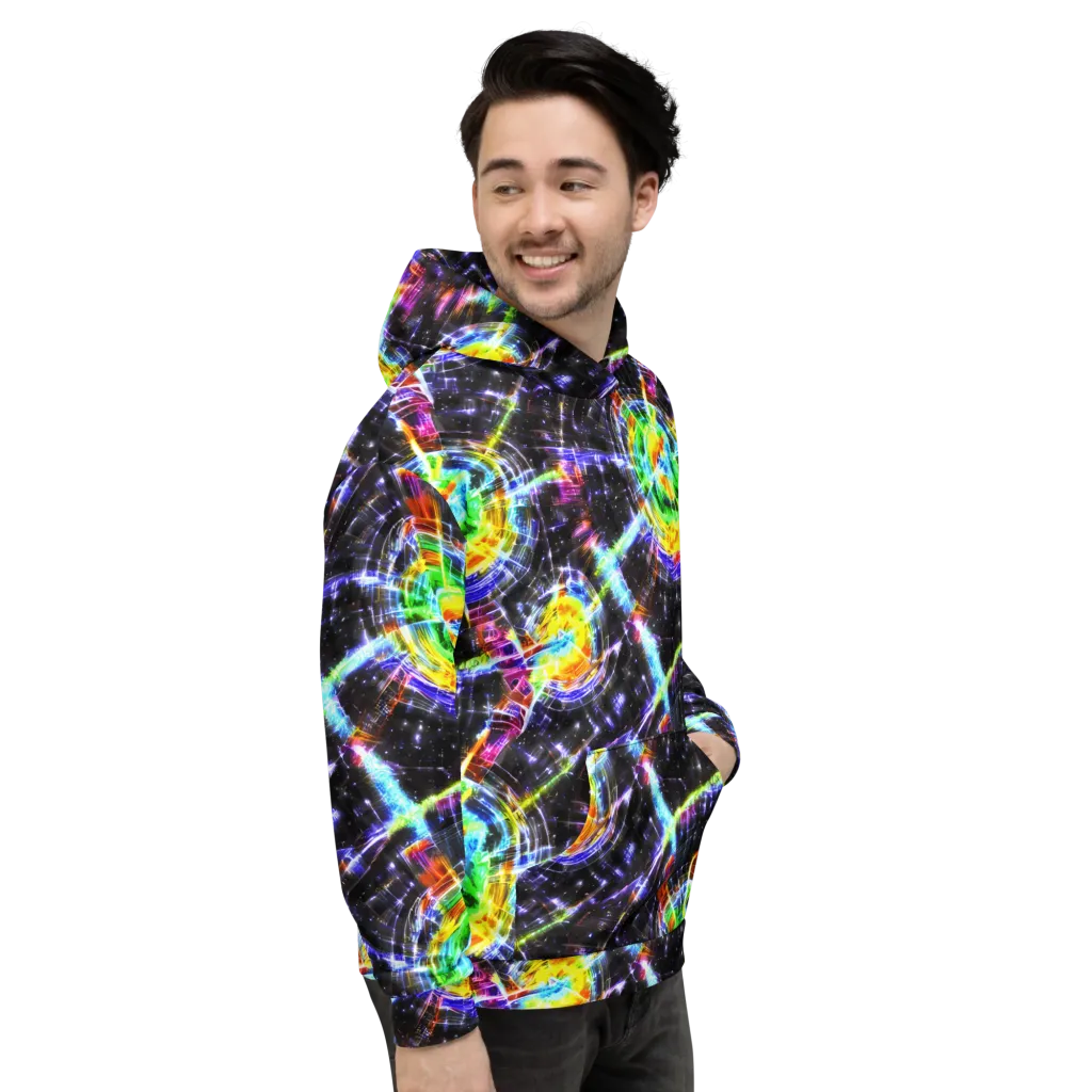 Hirschl's Vortex on Hoodie — Right