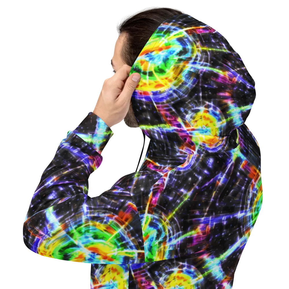 Hirschl's Vortex on Hoodie — Back