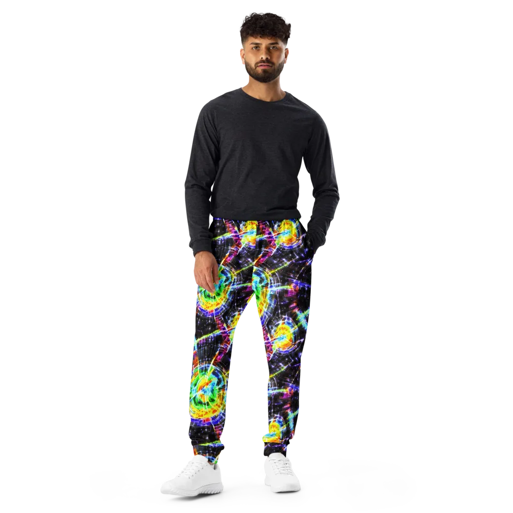 Hirschl's Vortex on Men's Joggers — Front